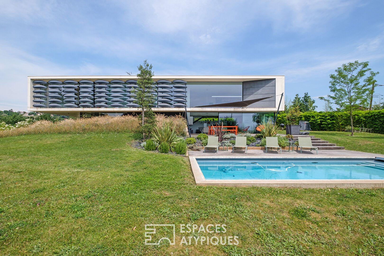 Architectural house Fish