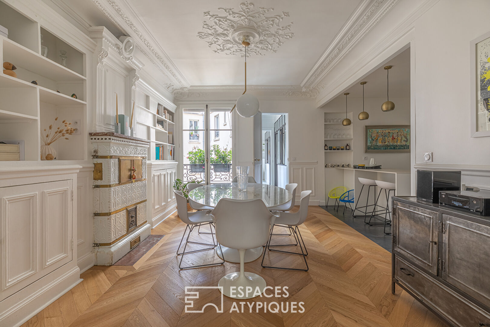 Haussmanian apartment