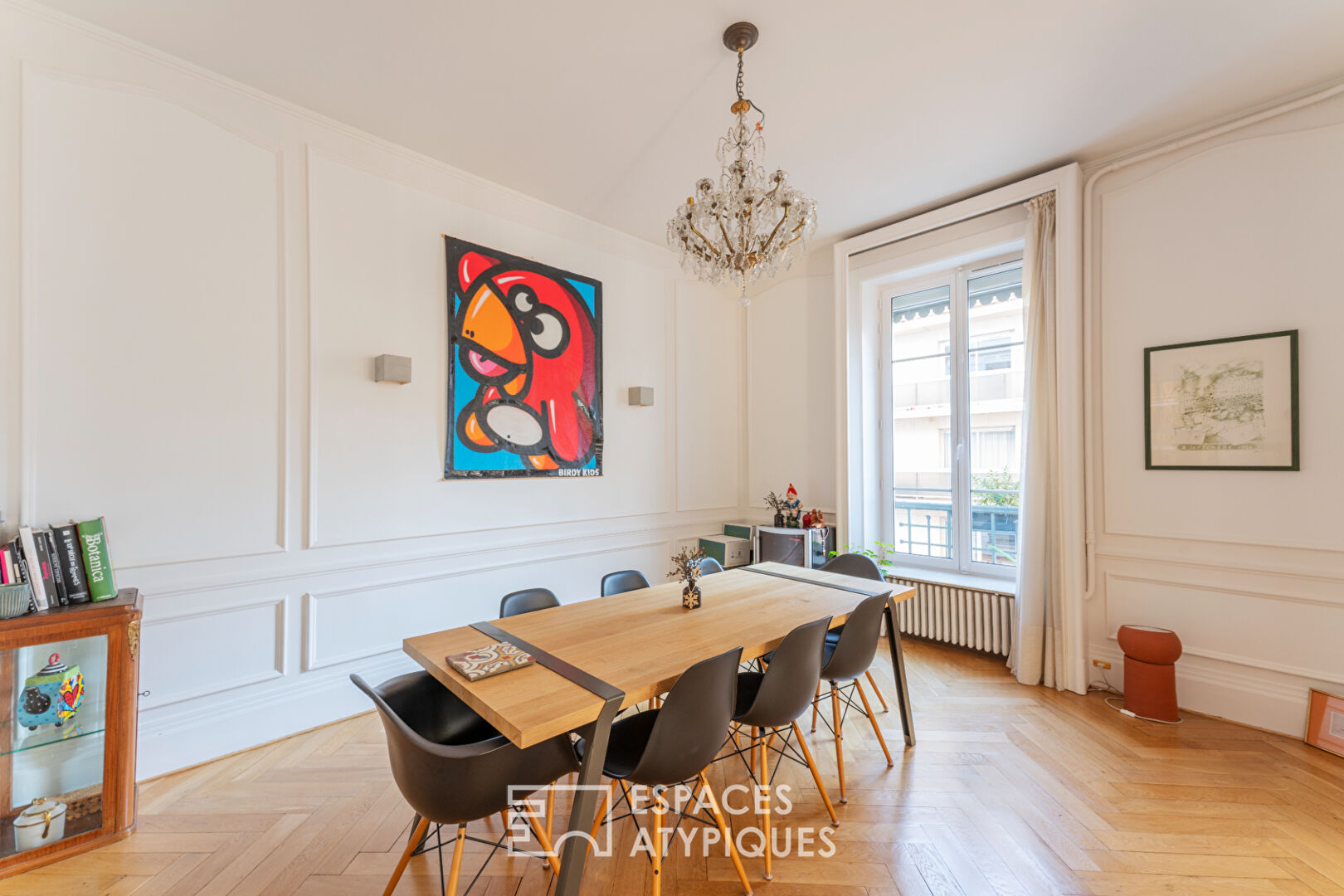Haussmannian apartment in the center of Lyon