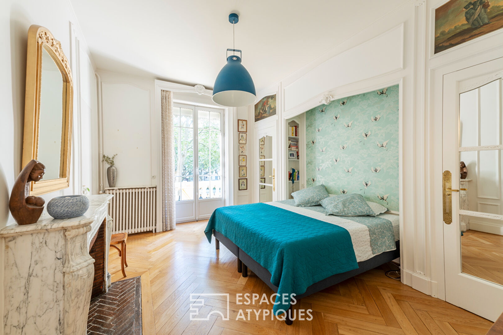 Haussmannian apartment in the center of Lyon