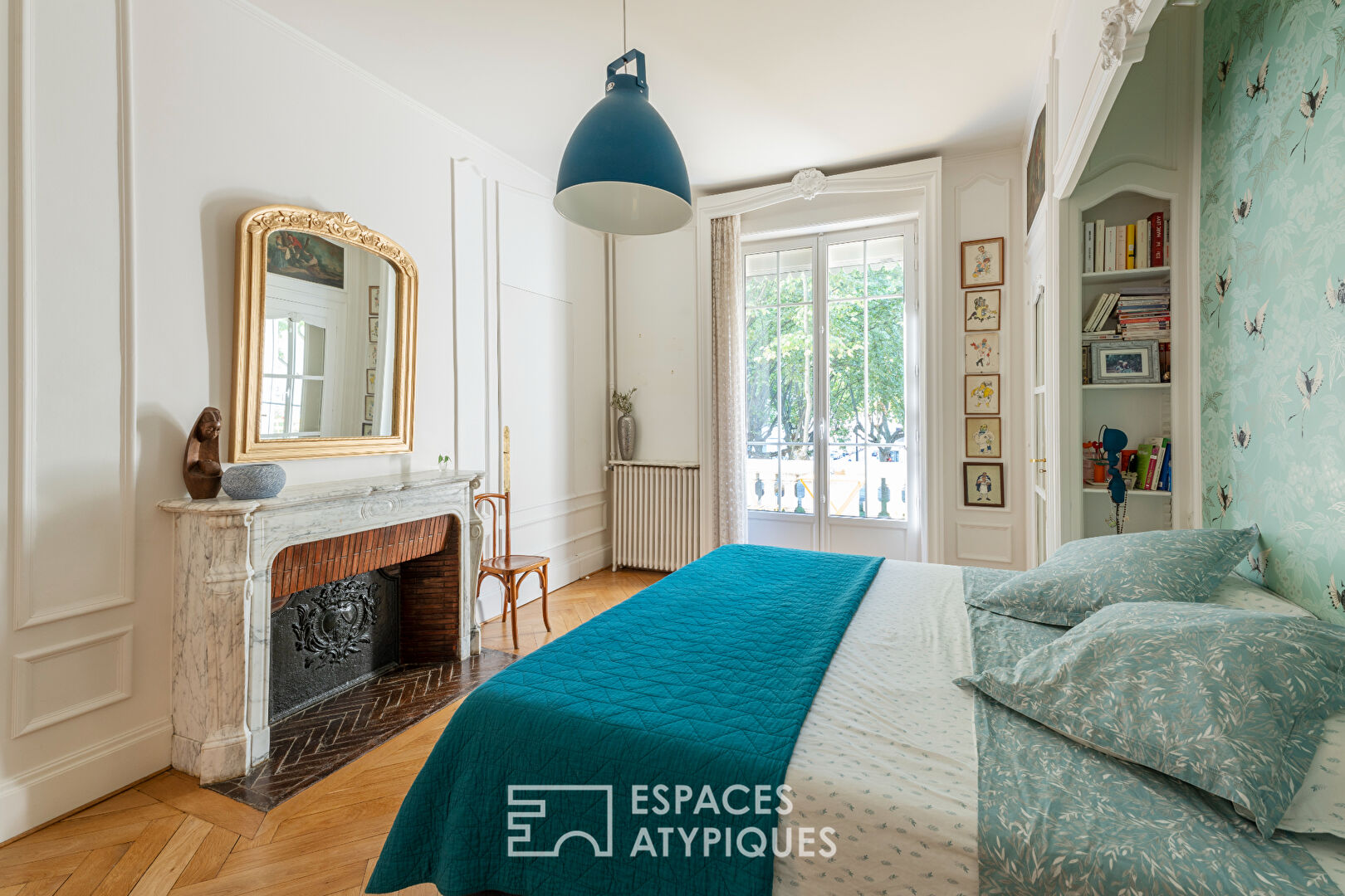 Haussmannian apartment in the center of Lyon