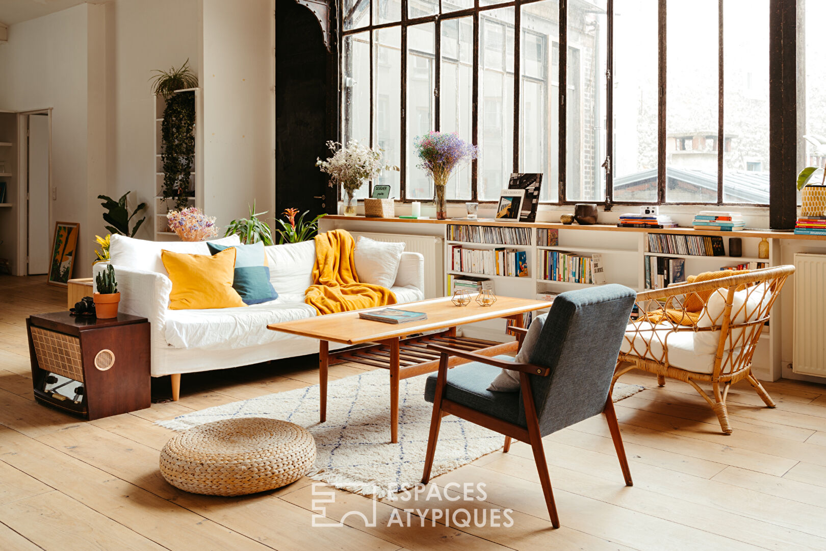 Loft dans une ancienne imprimerie