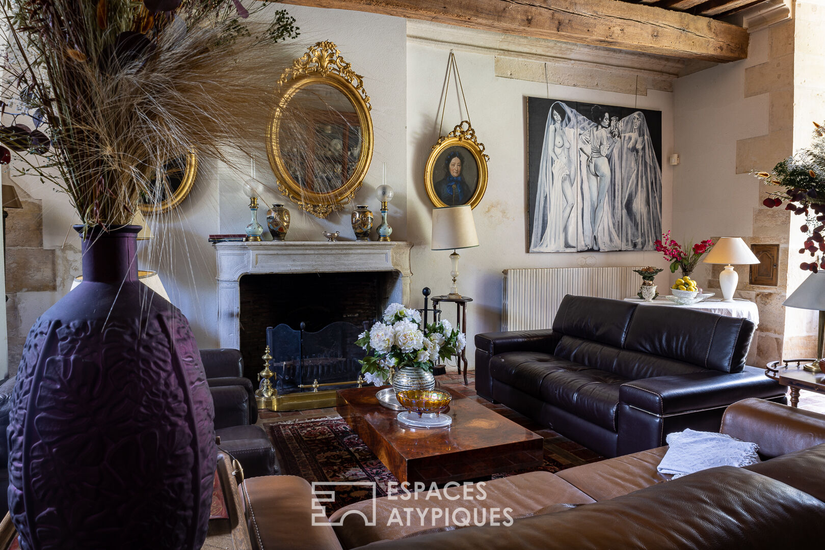 Château moyen-âge avec charme renaissance