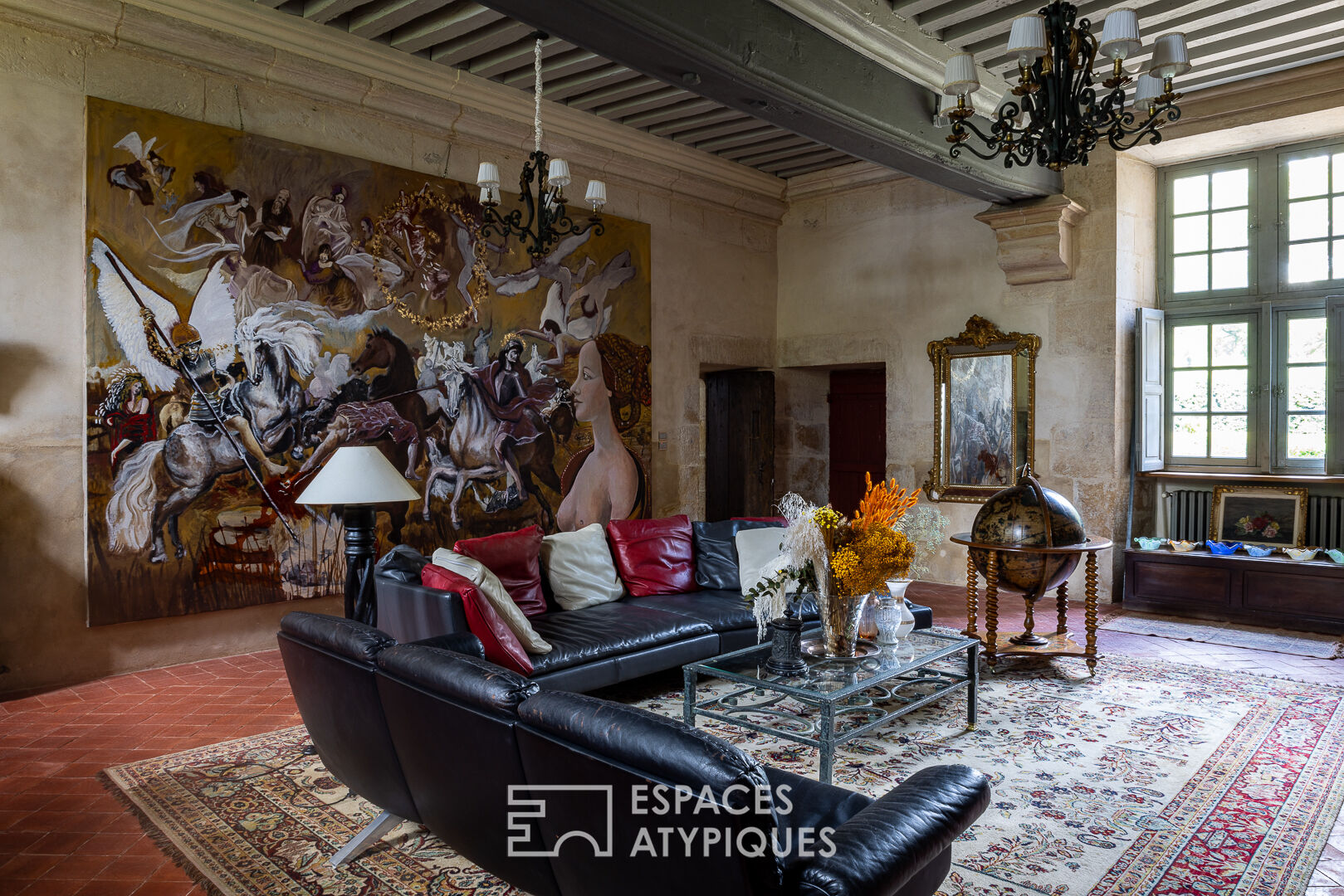 Château moyen-âge avec charme renaissance