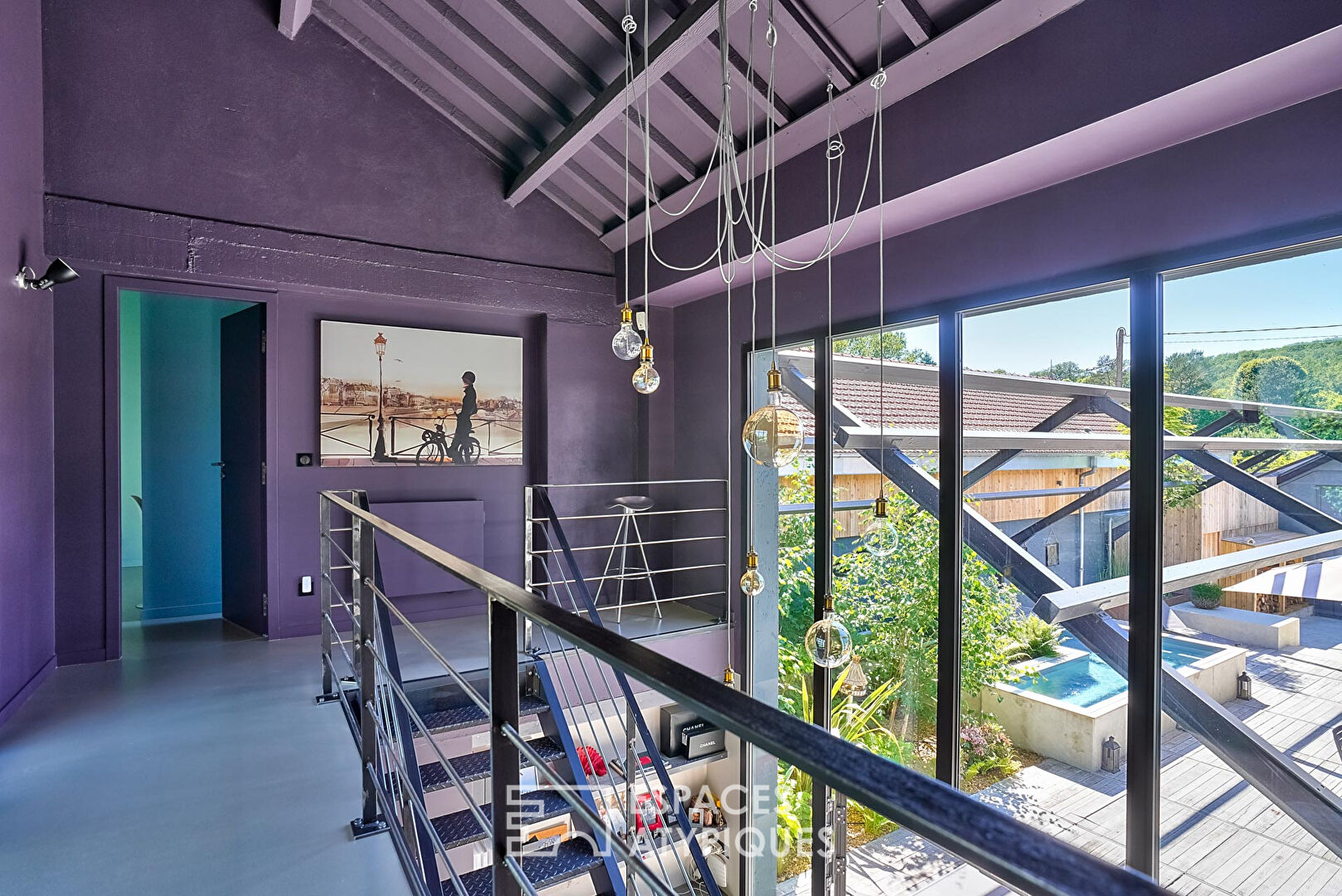 Loft avec piscine
