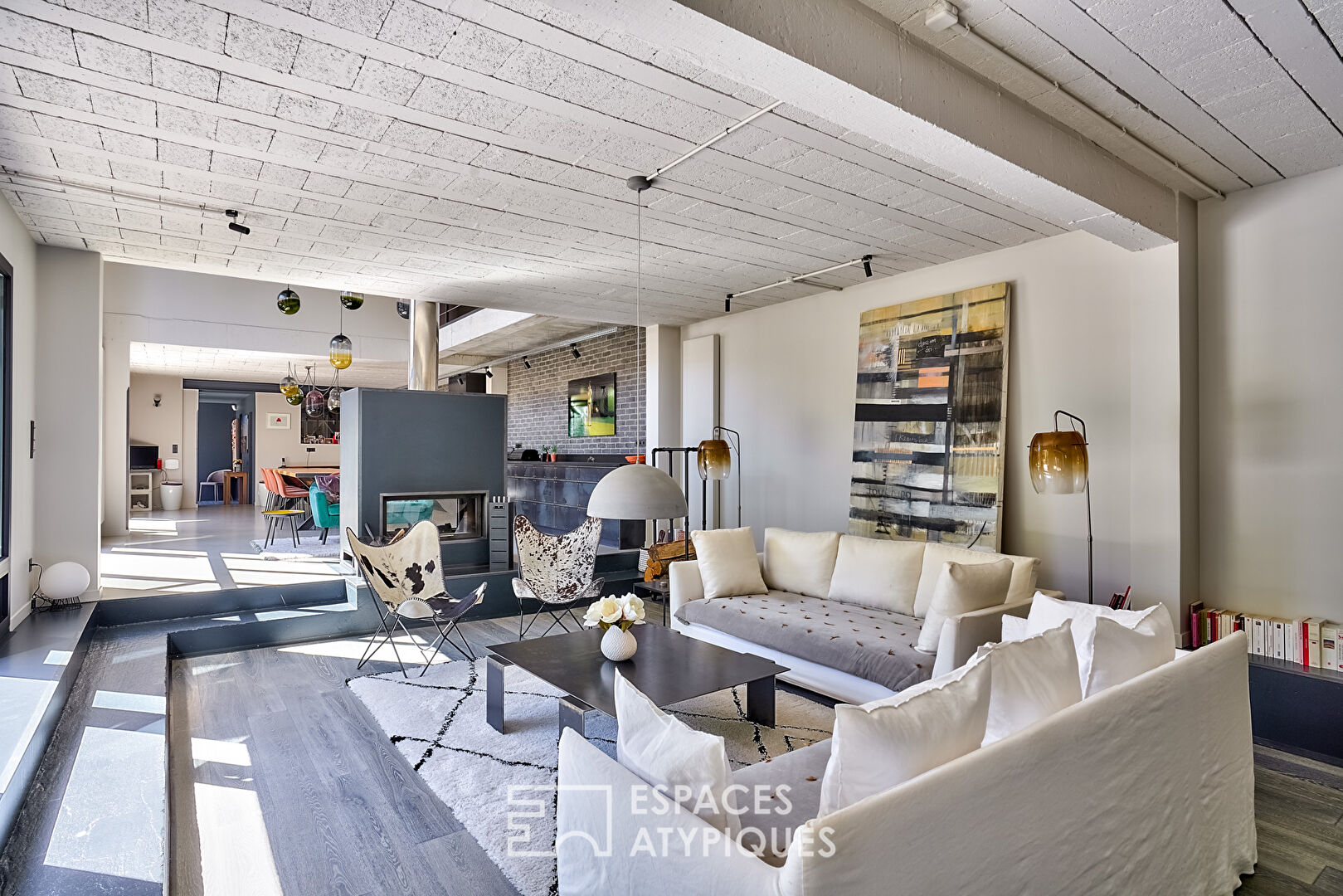 Loft avec piscine