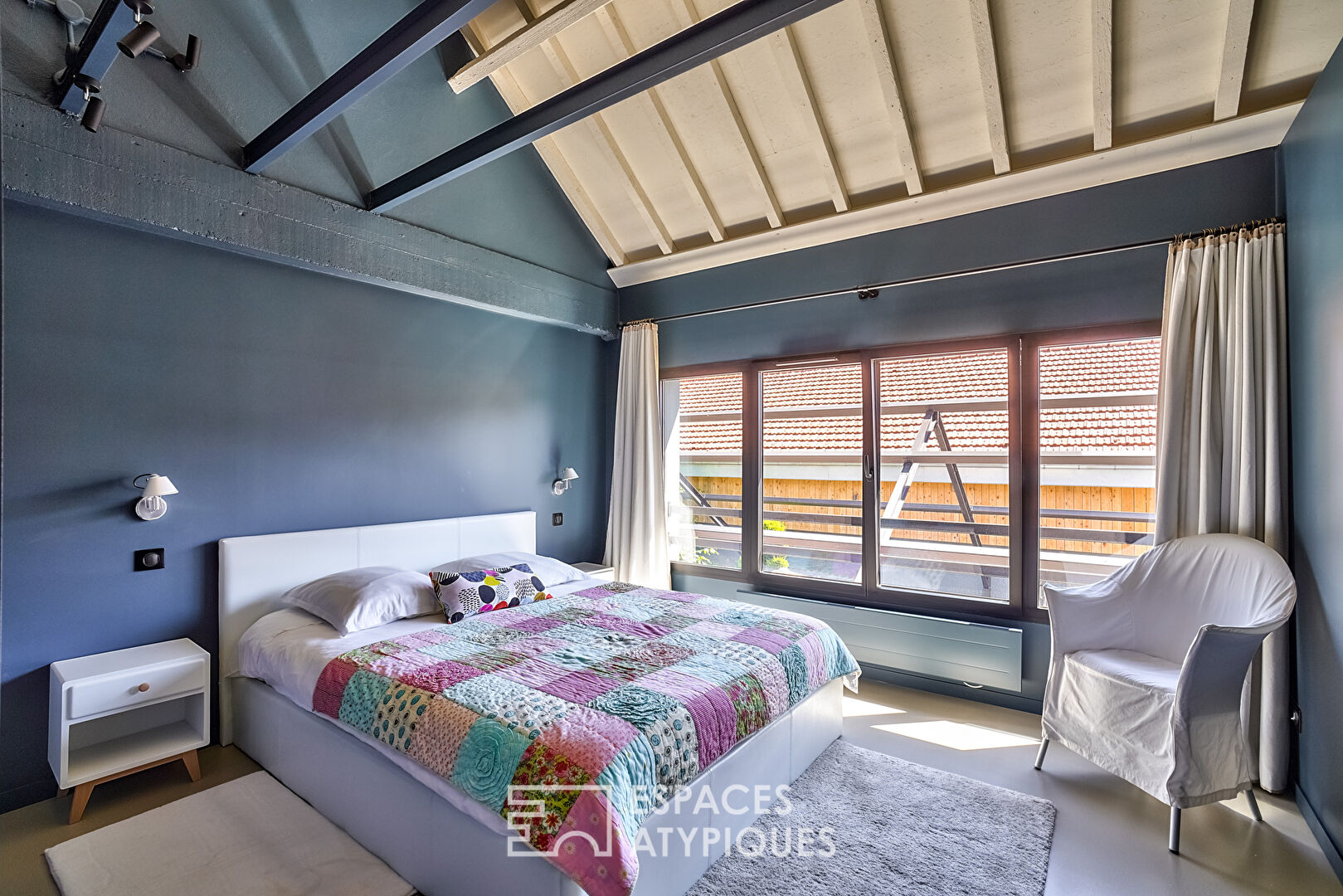 Loft avec piscine