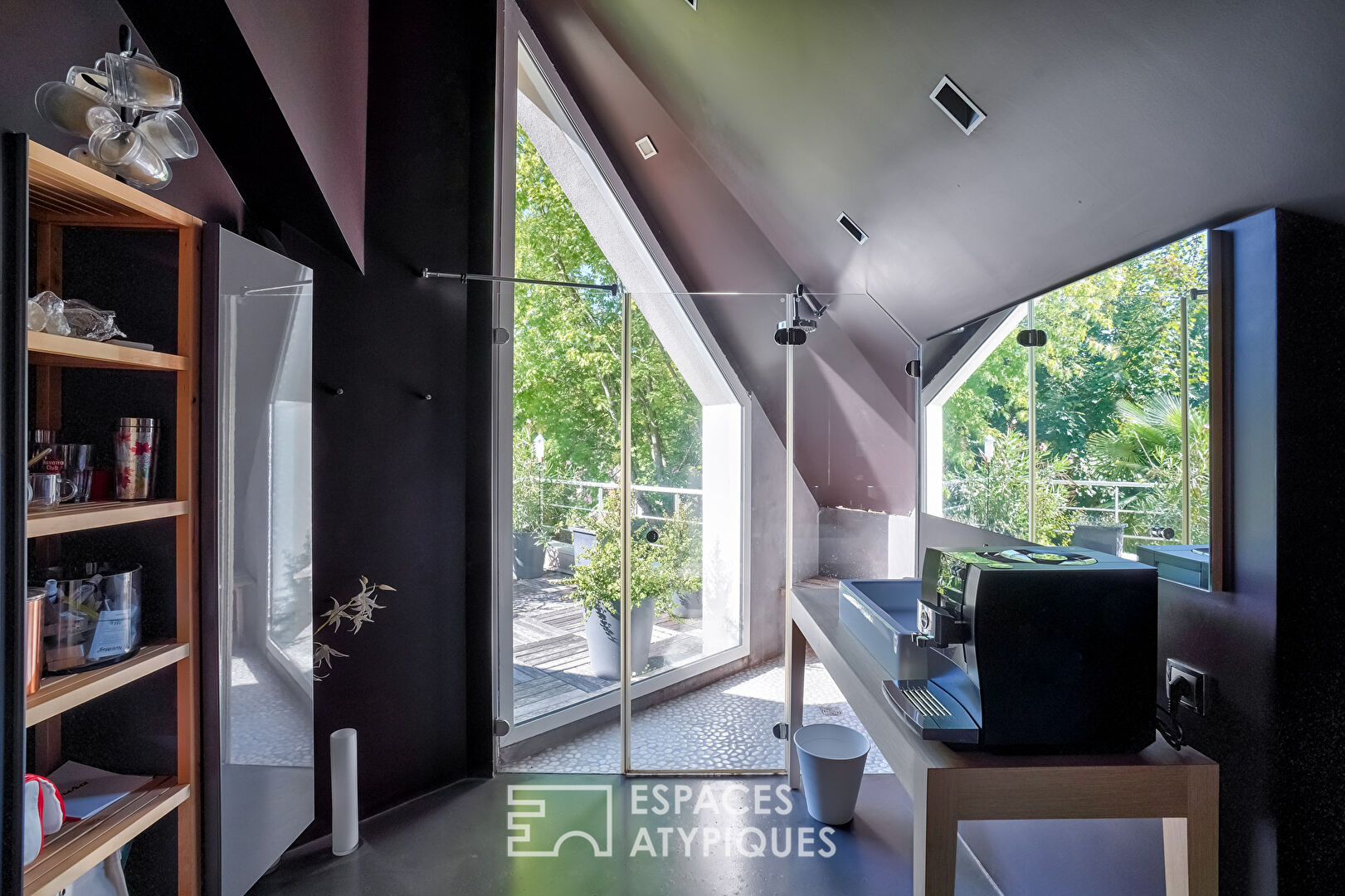 House with cathedral lounge in Hauts de Seine