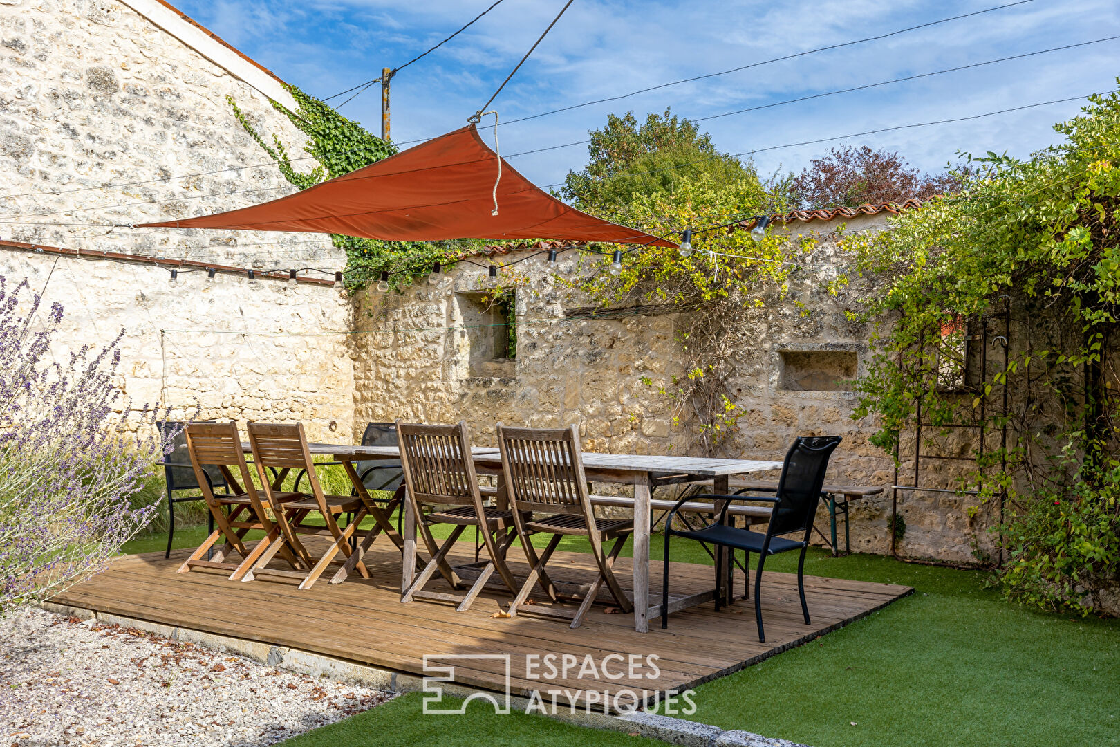 Maison de maître esprit vintage