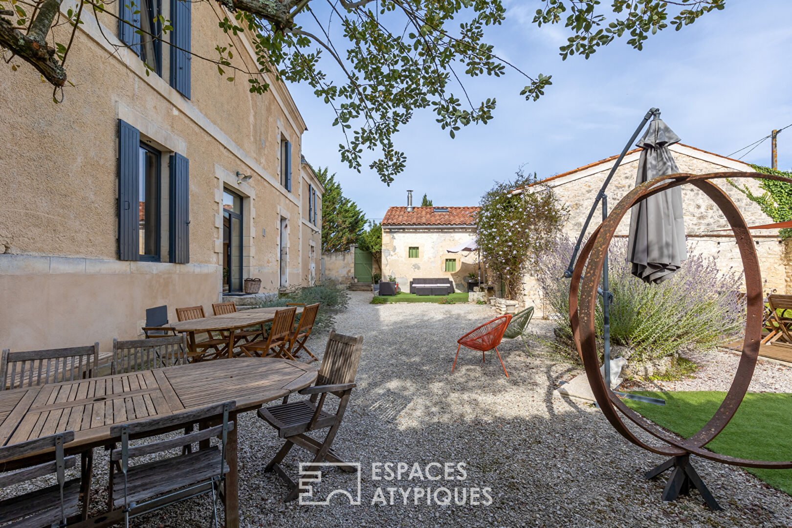 Maison de maître esprit vintage