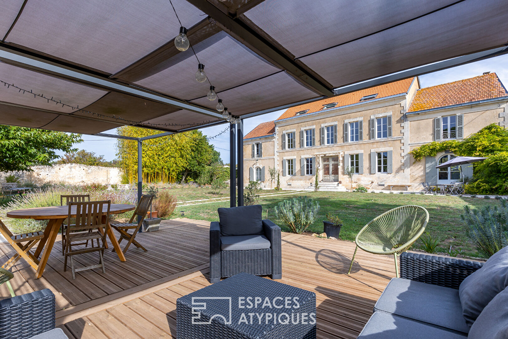 Maison de maître esprit vintage