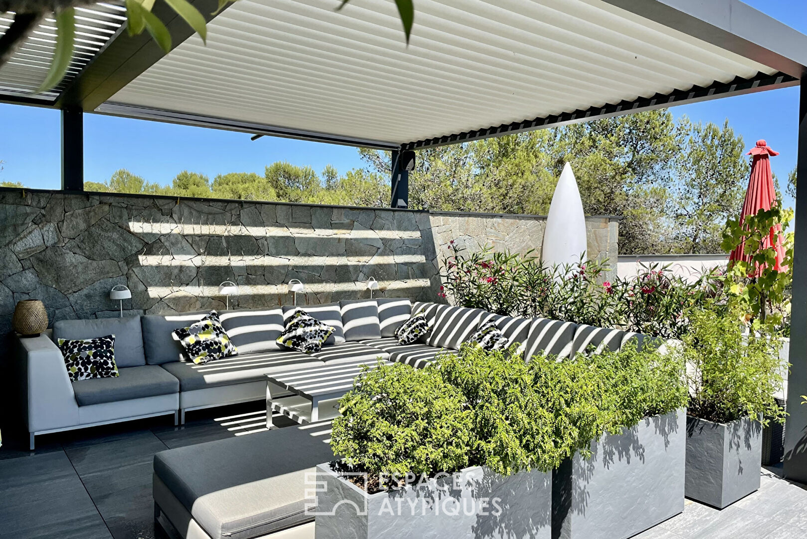 Magnificent architect villa with spa