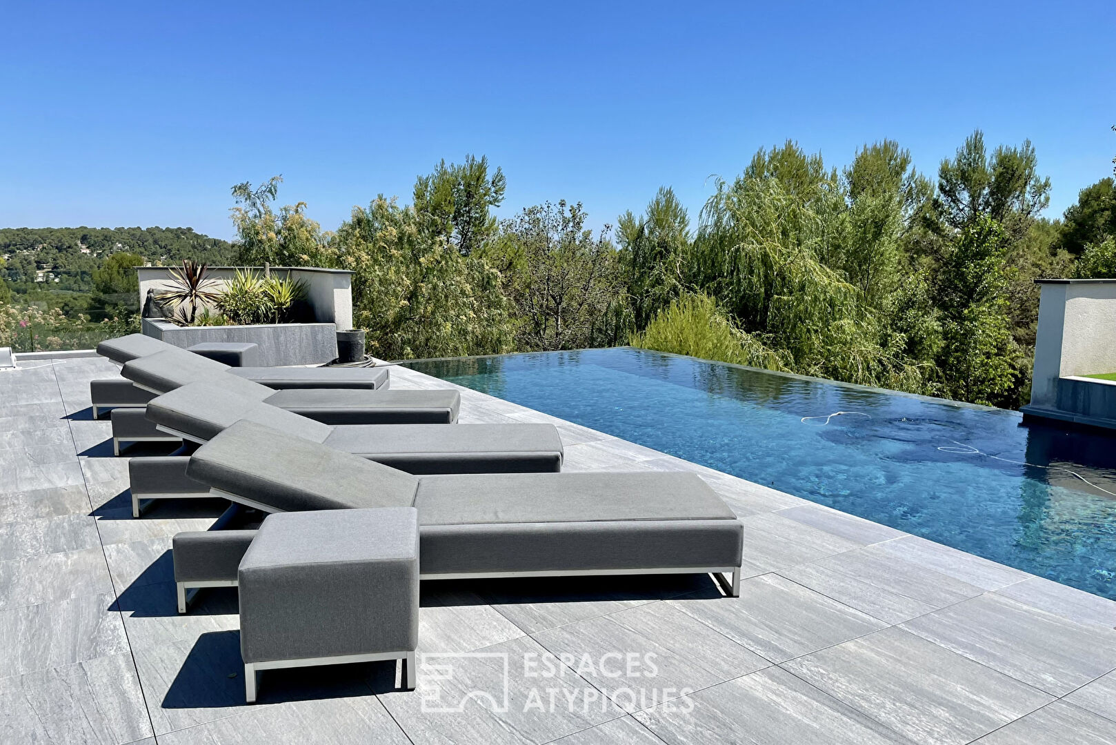 Magnificent architect villa with spa