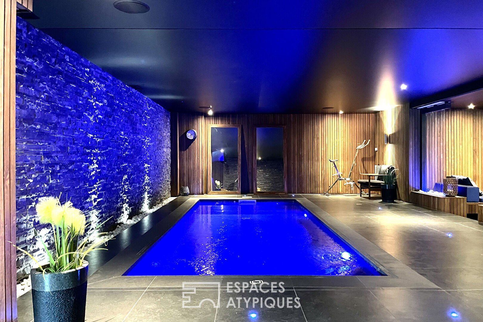 Magnificent architect villa with spa