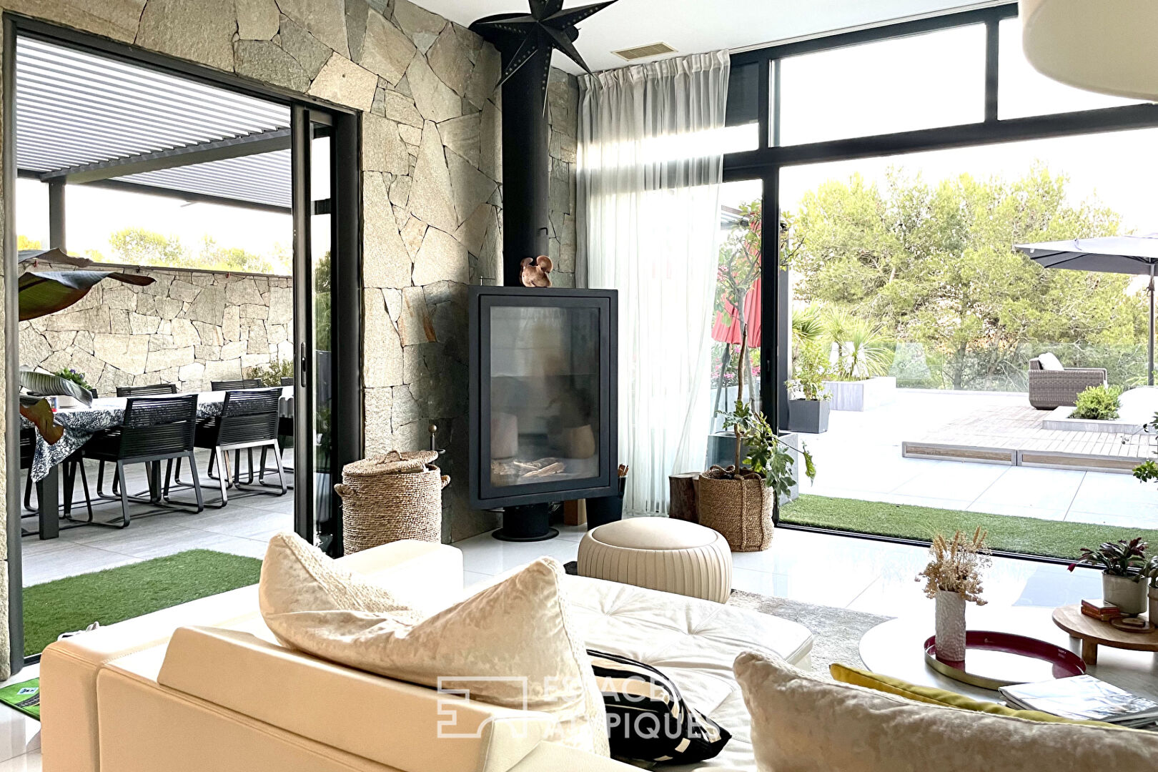Magnificent architect villa with spa