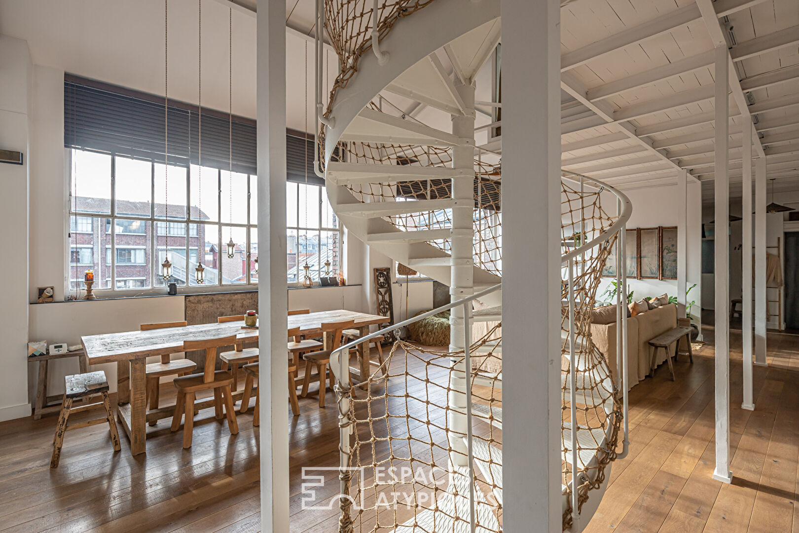 Loft dans ancienne usine
