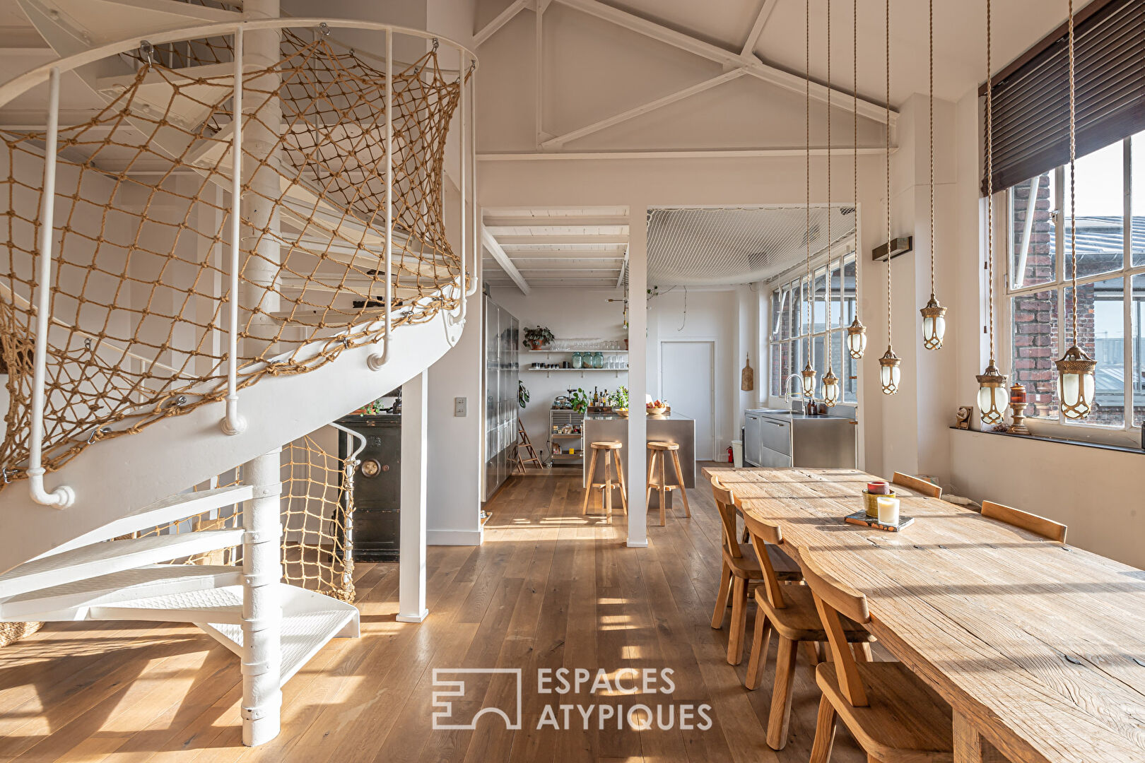 Loft dans ancienne usine