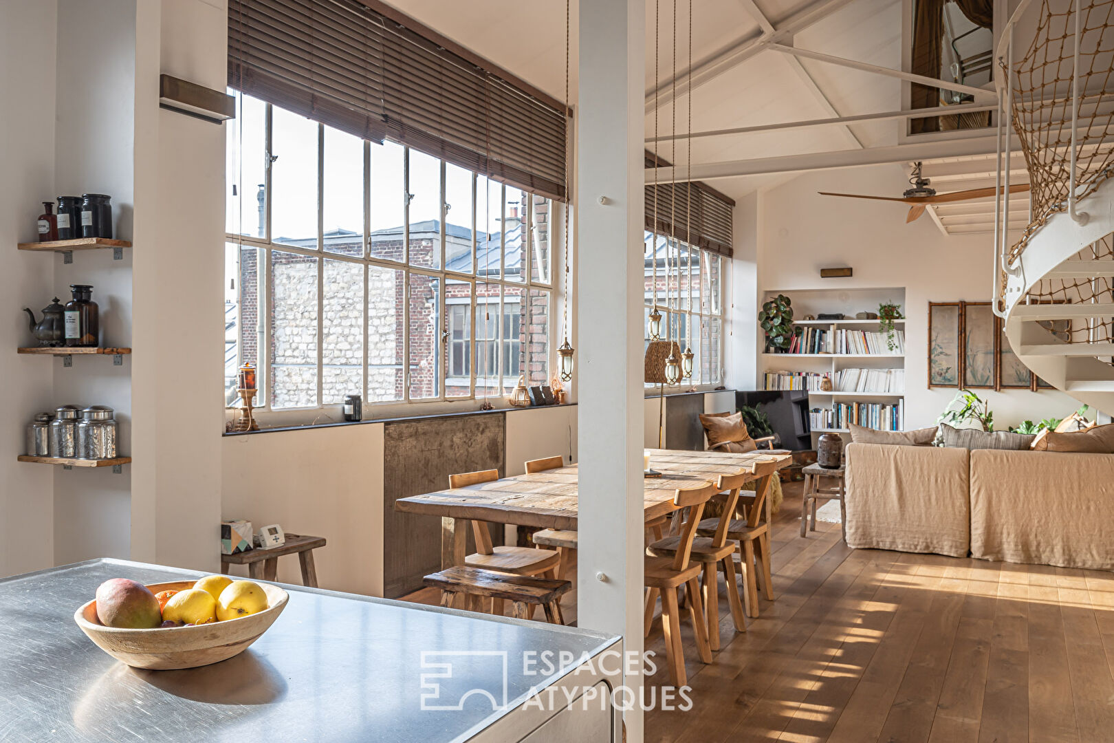 Loft dans ancienne usine