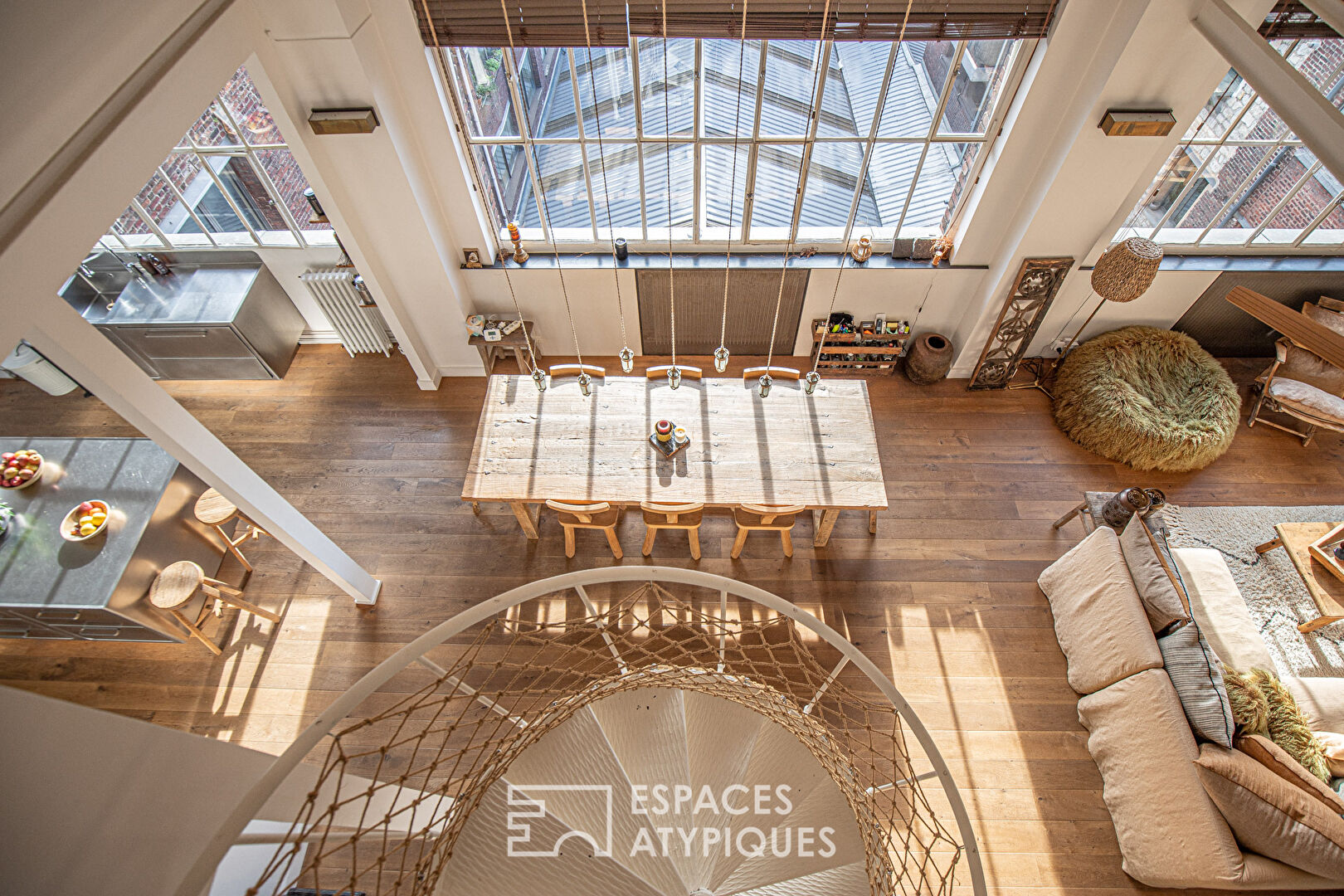 Loft dans ancienne usine