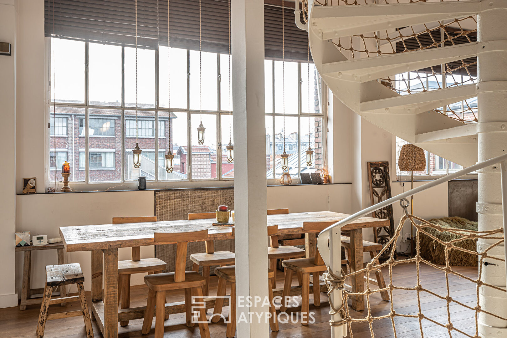 Loft dans ancienne usine