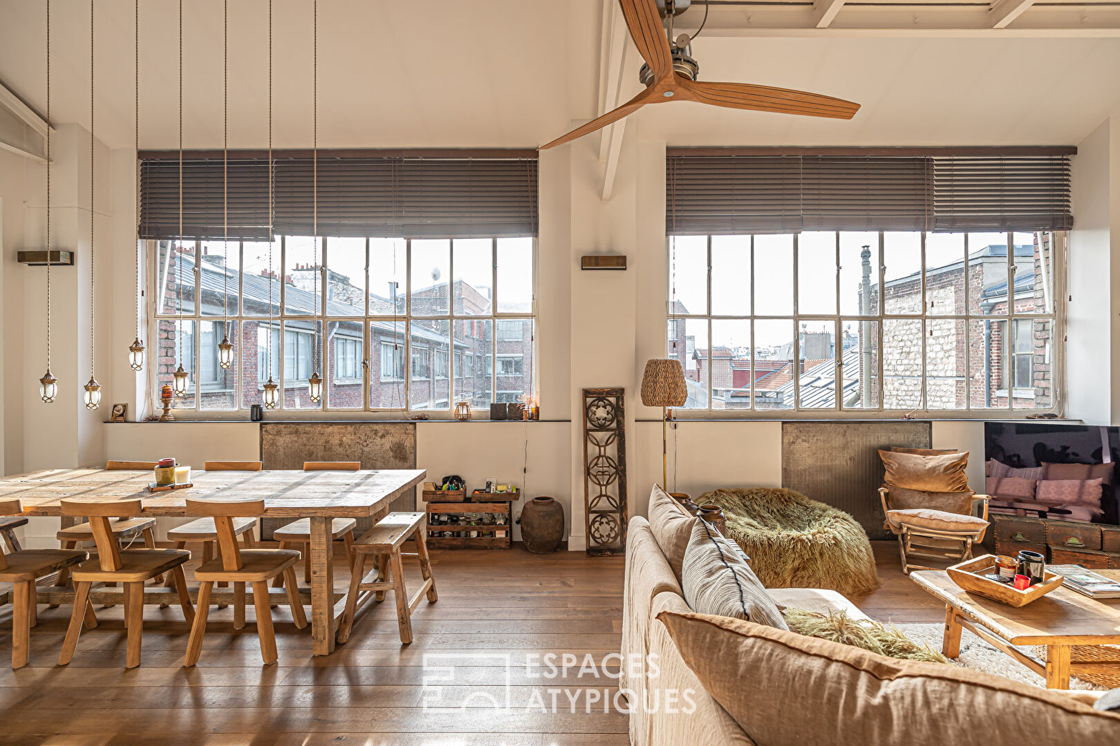 Loft dans ancienne usine