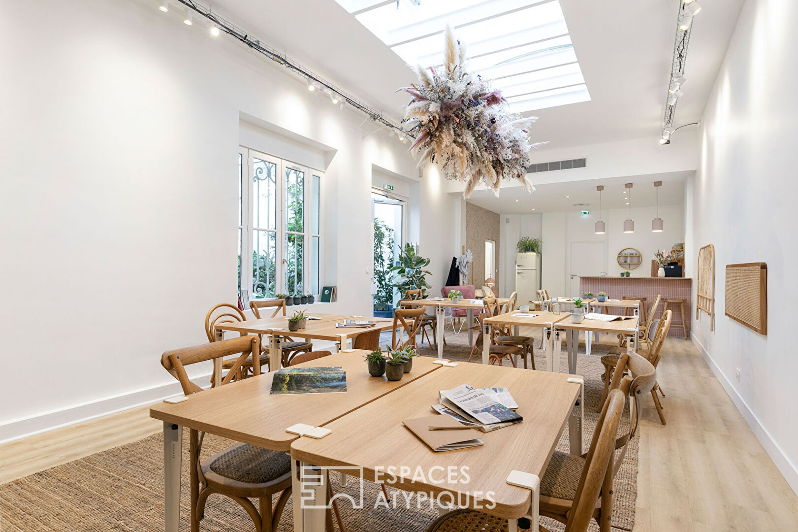 Maison au centre de Paris avec sa cour