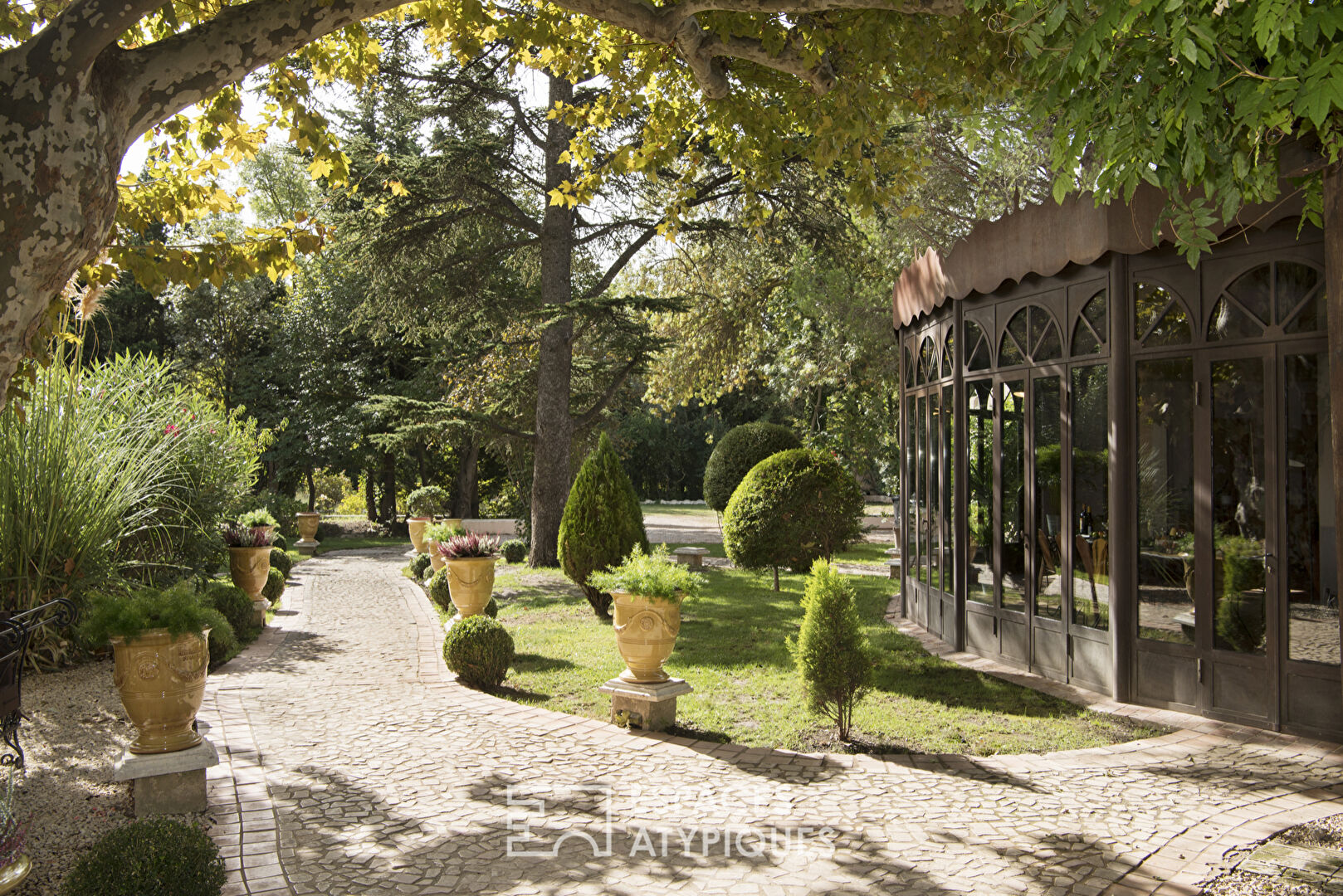 Chic bohemian hacienda with garden