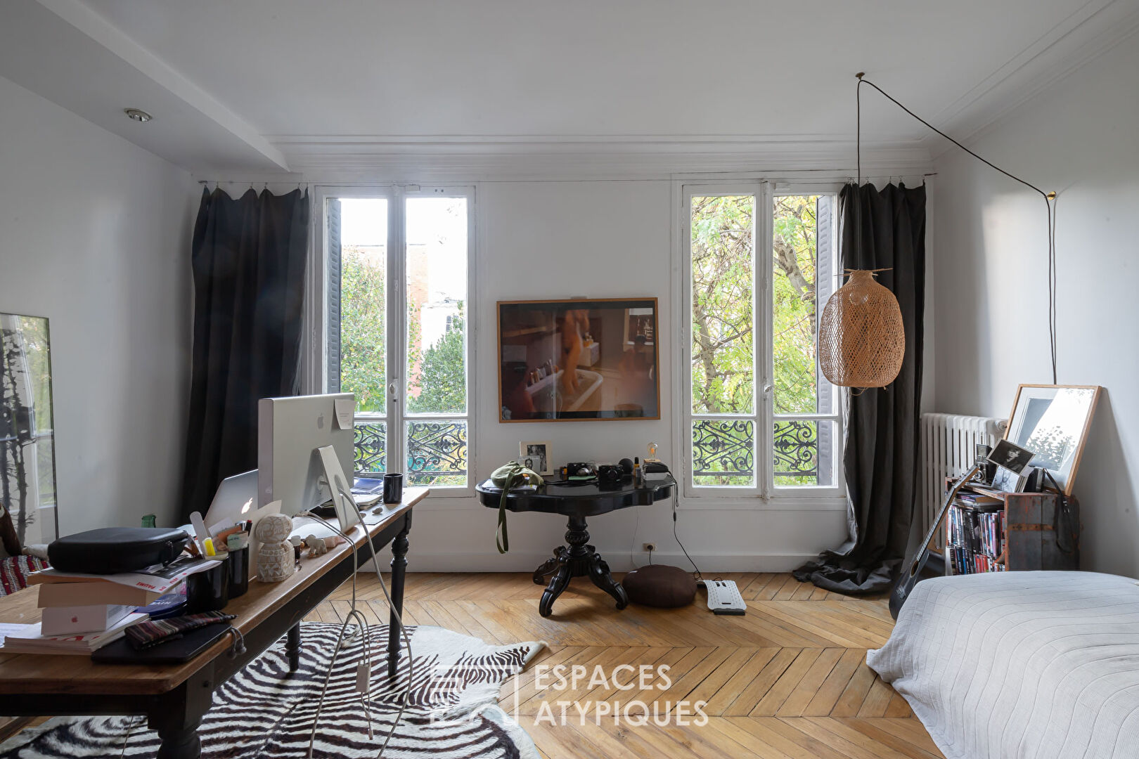 Maison esprit campagne dans Paris