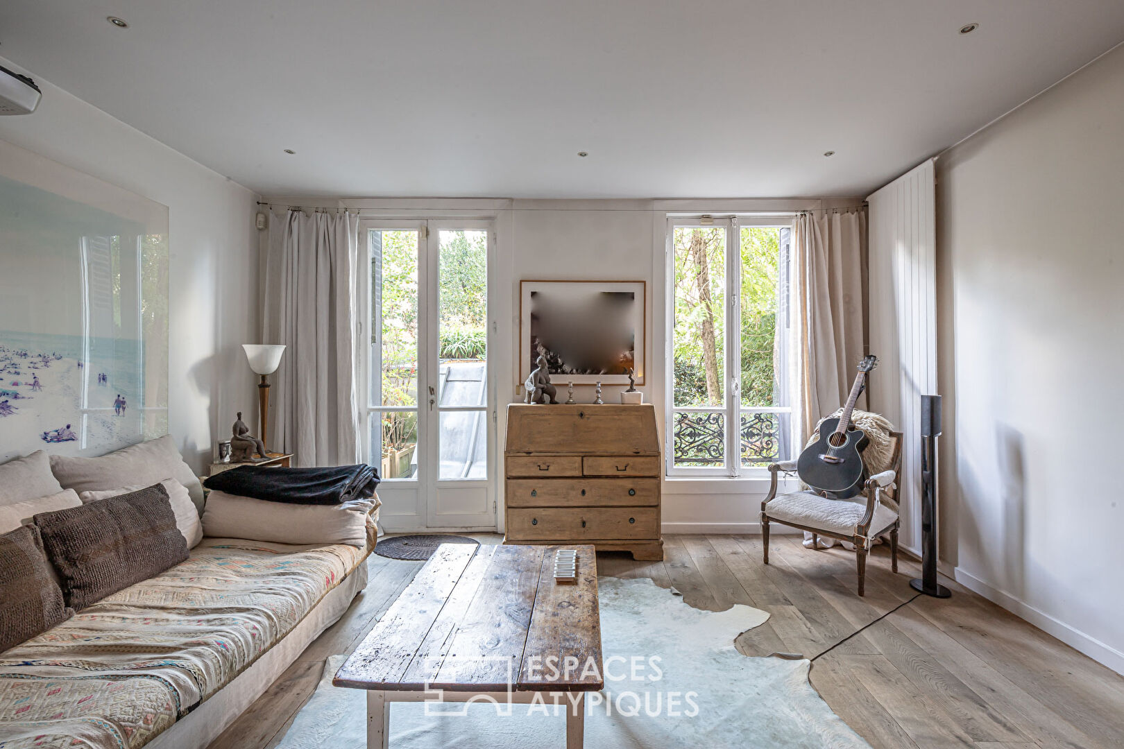 Country-style house in Paris
