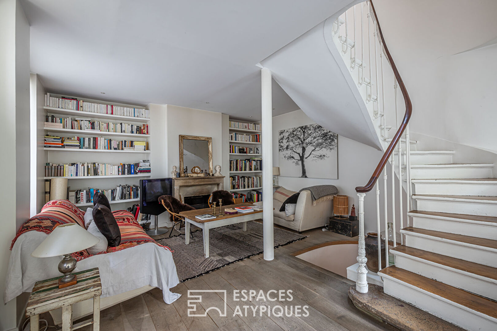 Maison esprit campagne dans Paris