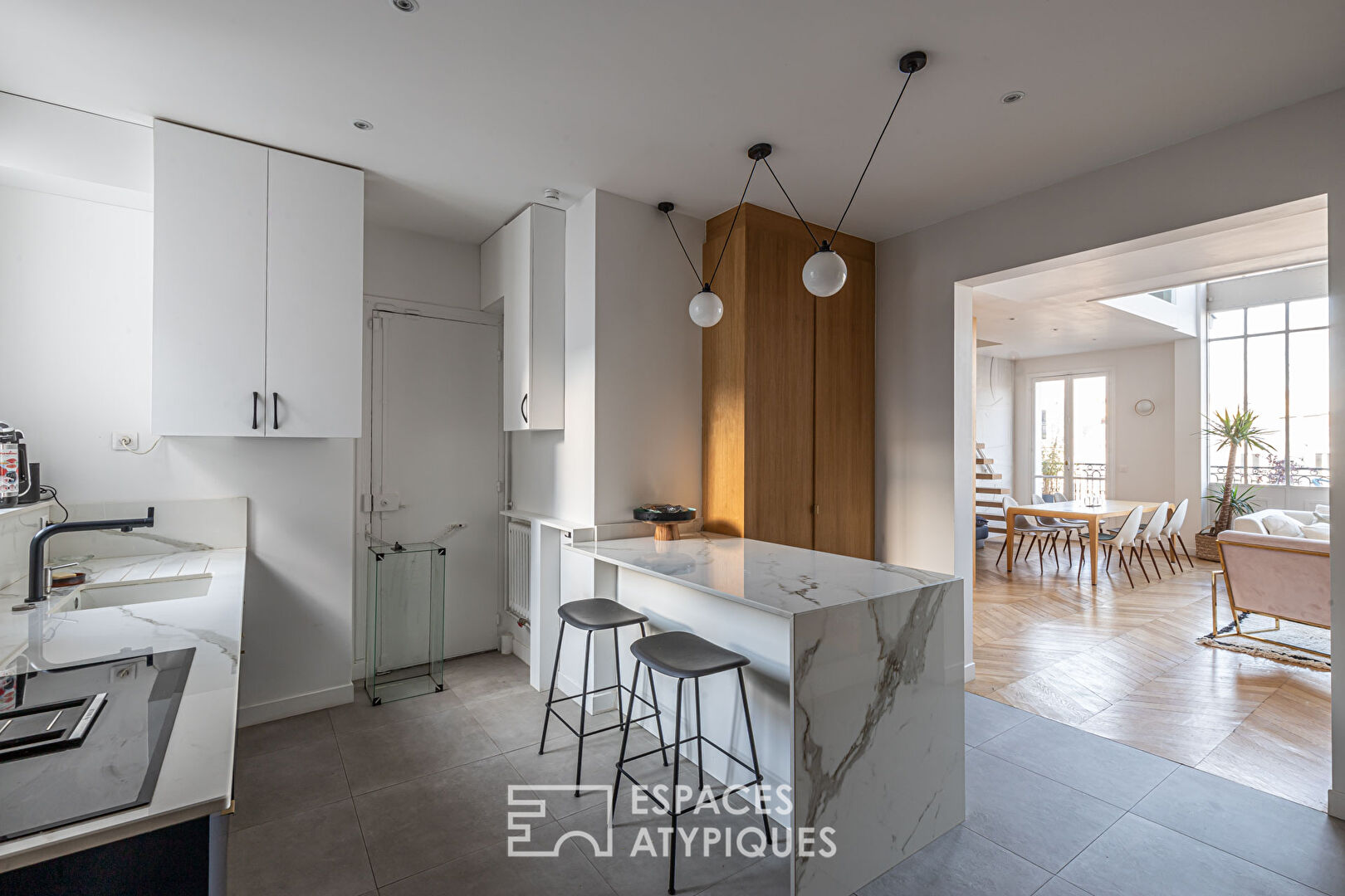 Duplex in former workshop