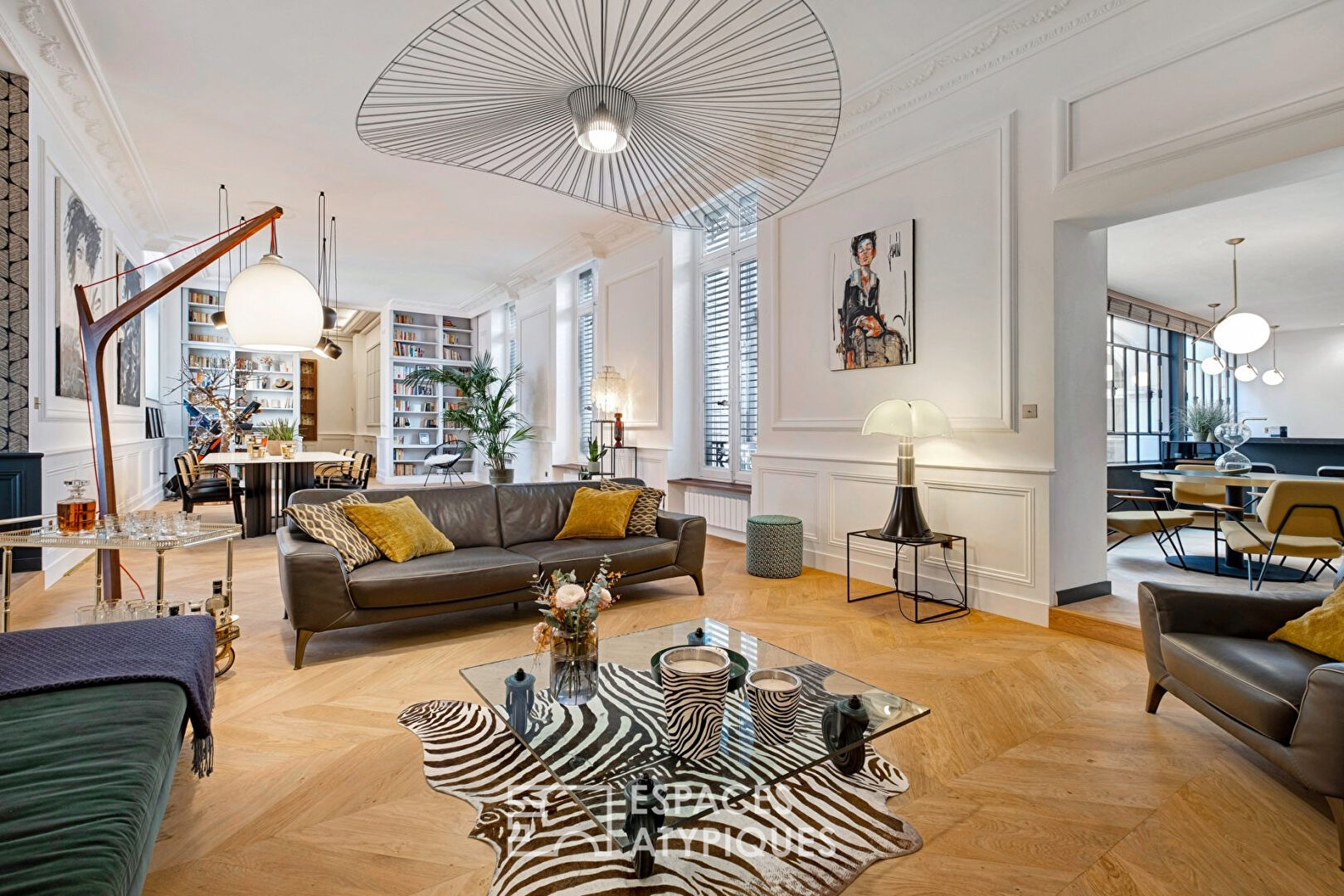 Exceptional contemporary apartment in the center of Lyon