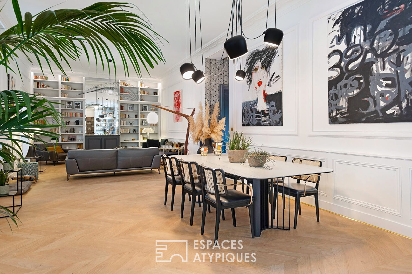 Exceptional contemporary apartment in the center of Lyon