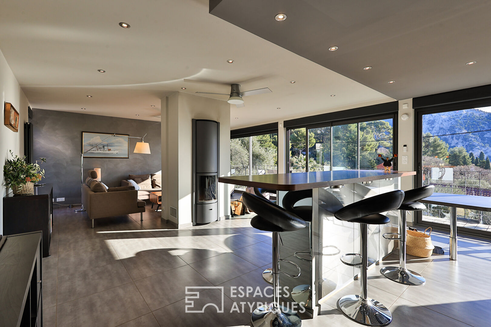 Modernist architect’s villa from the 60’s