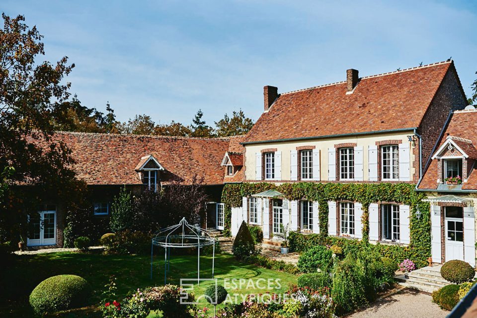 28190 COURVILLE SUR EURE - Ancienne ferme avec ses espaces verdoyants - Réf. 2032