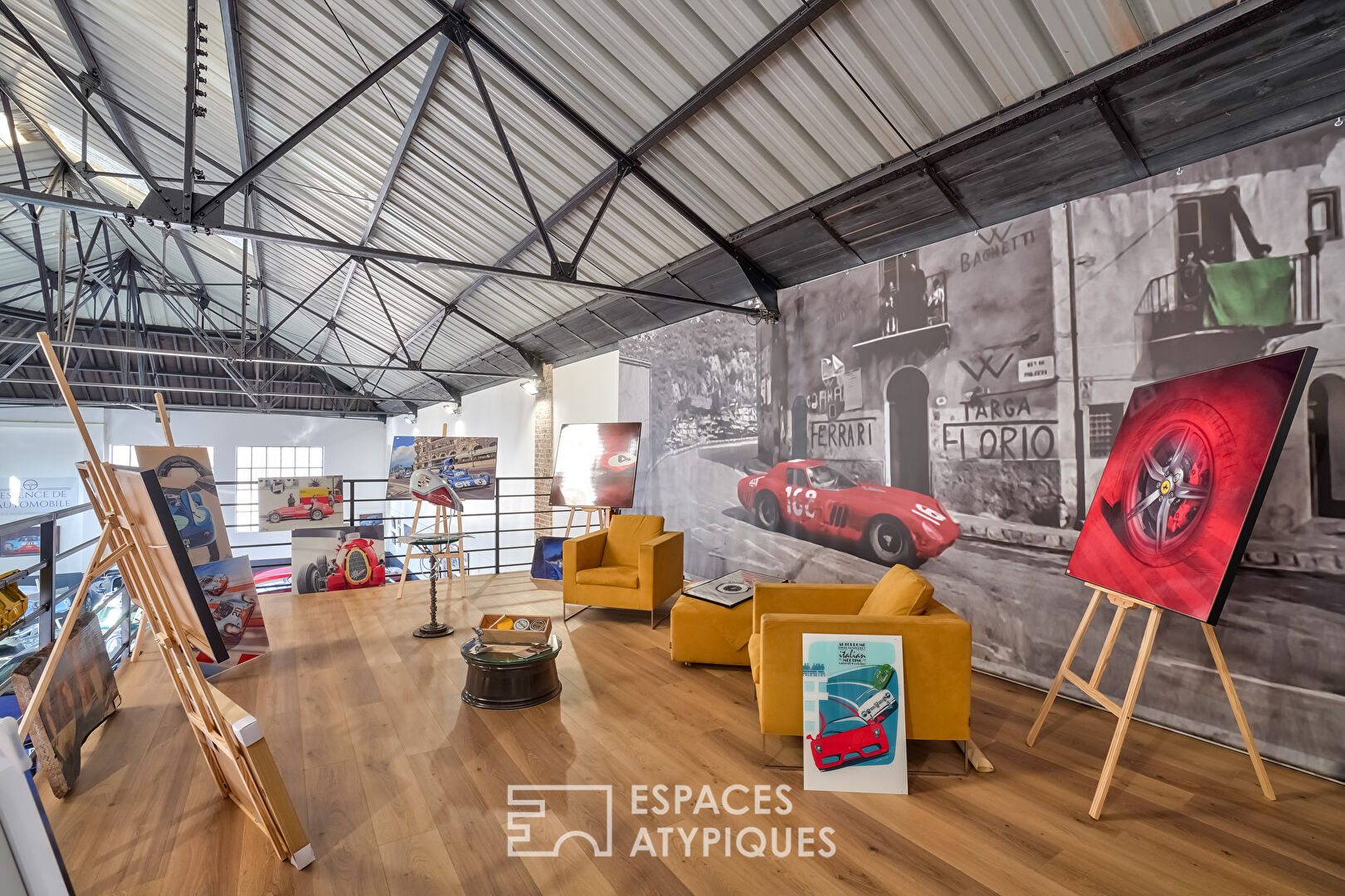 Garage Automobile au style industriel