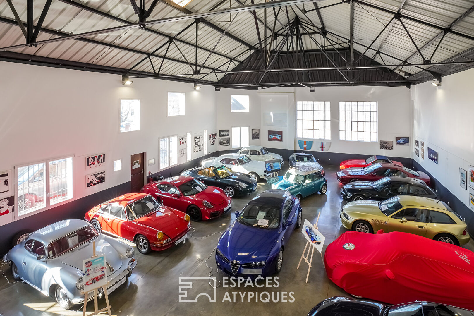 Garage Automobile au style industriel