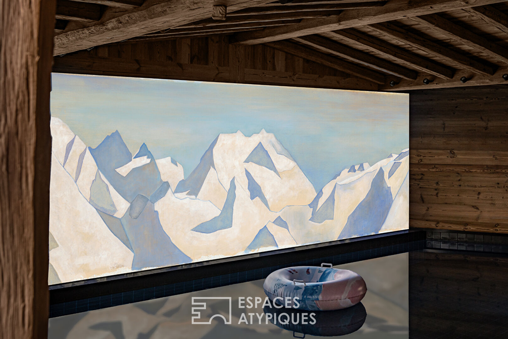 Exceptional designer contemporary chalet