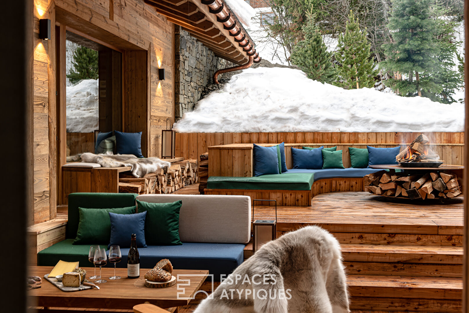 Exceptional designer contemporary chalet