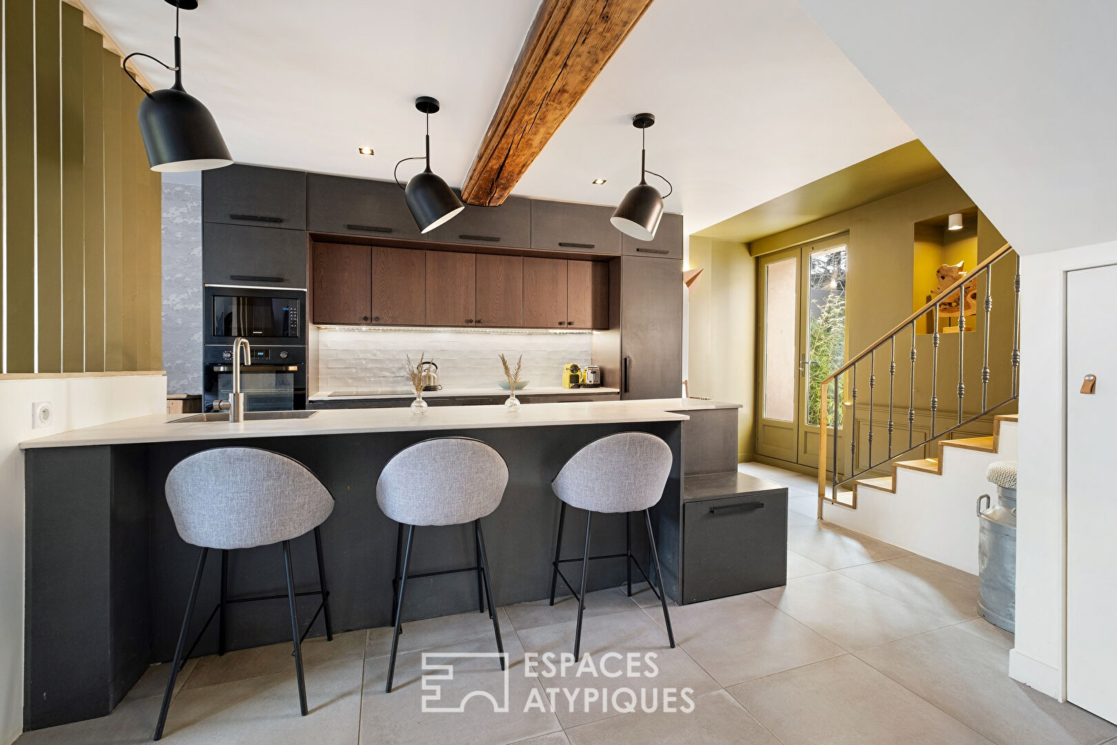 Maison contemporaine rénovée par un architecte