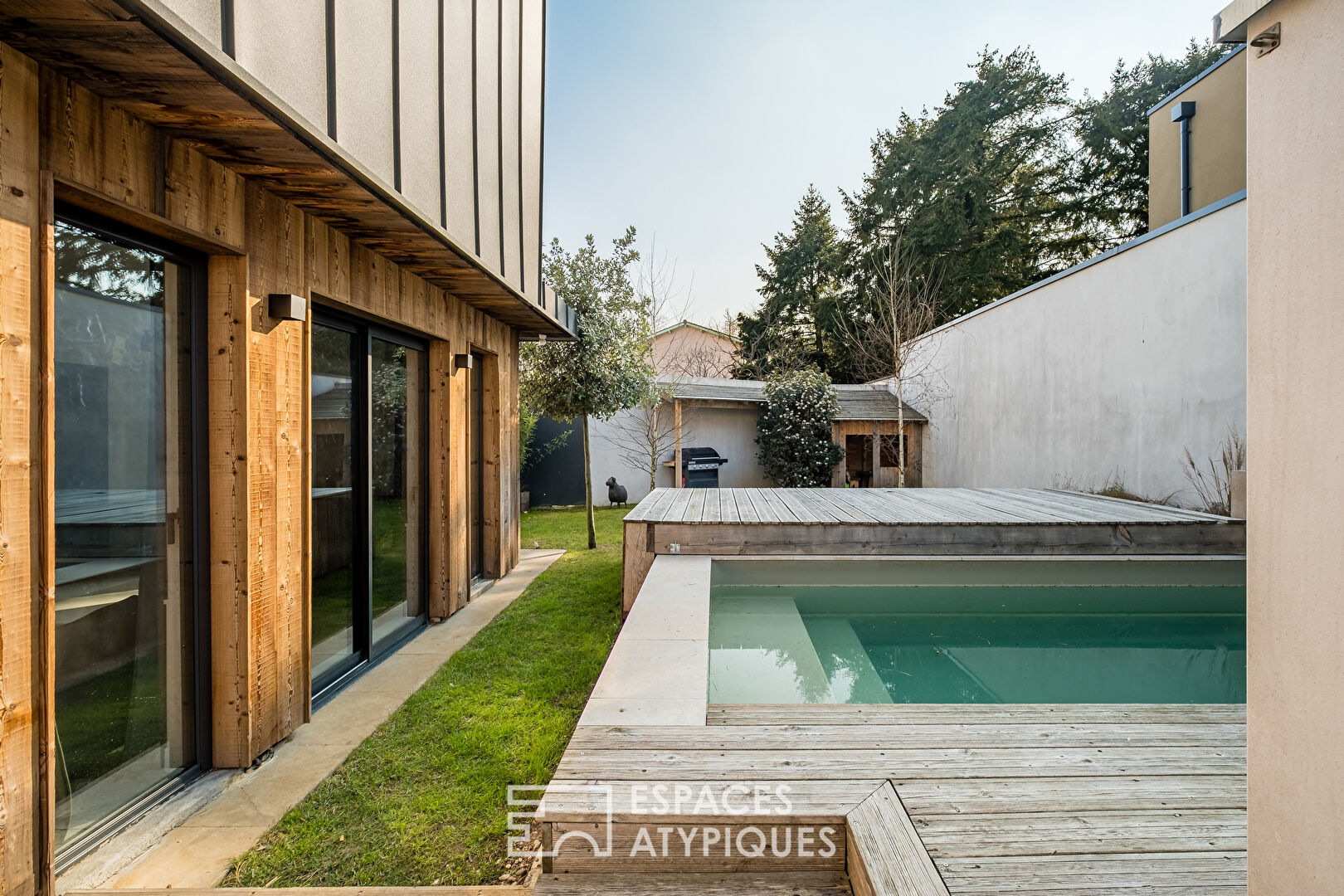 Maison contemporaine rénovée par un architecte