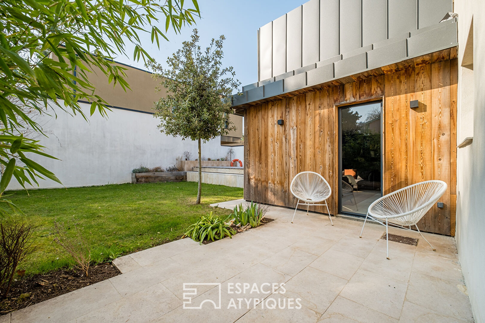 Maison contemporaine rénovée par un architecte
