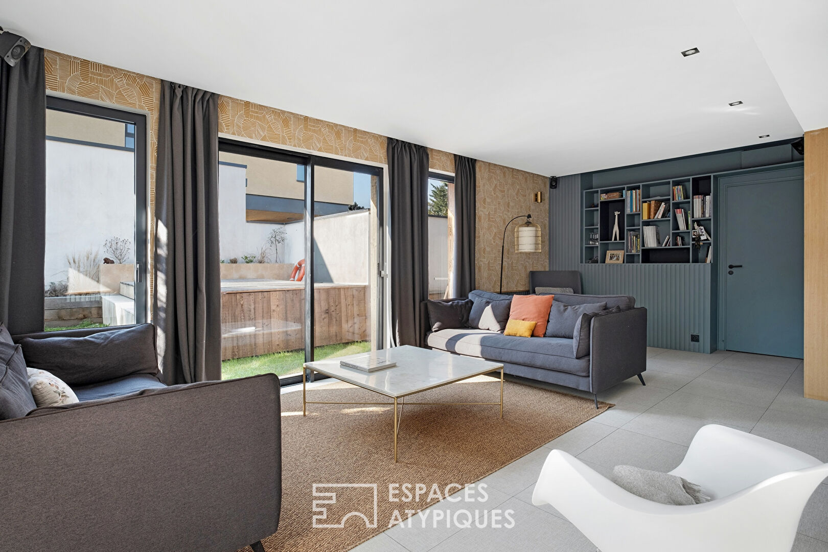 Maison contemporaine rénovée par un architecte