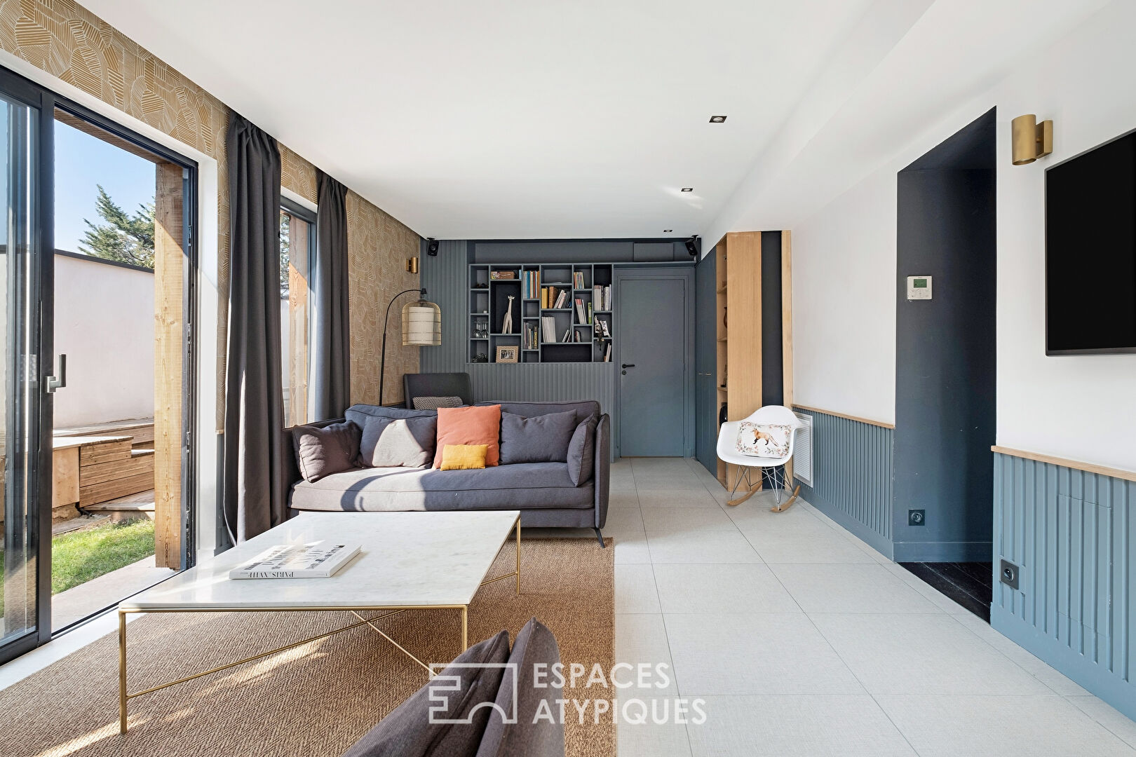 Maison contemporaine rénovée par un architecte