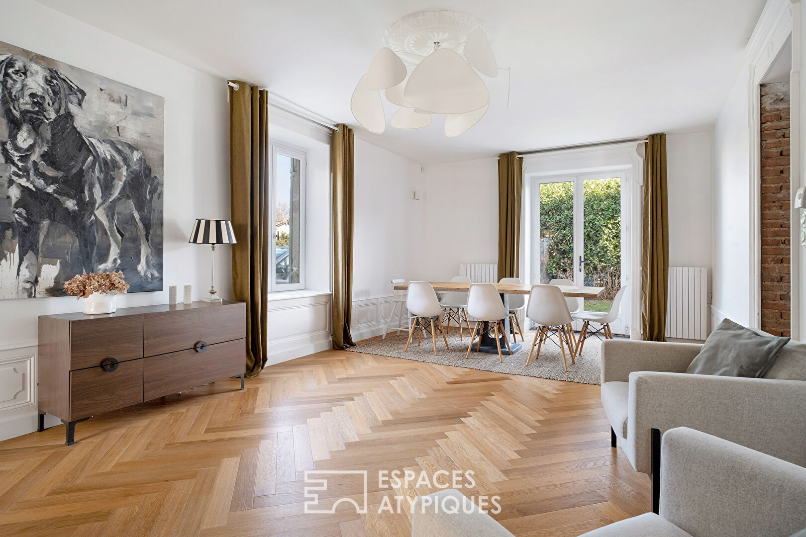 Maison contemporaine rénovée par un architecte