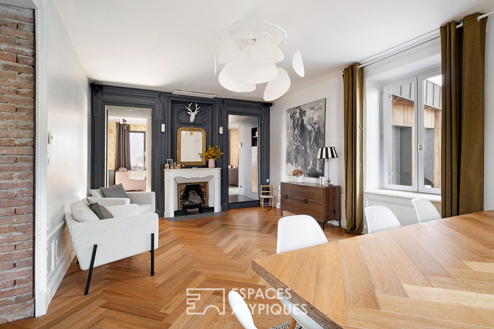 Maison contemporaine rénovée par un architecte