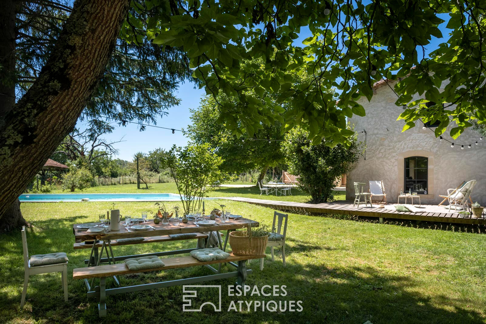 Maison de campagne style brocante