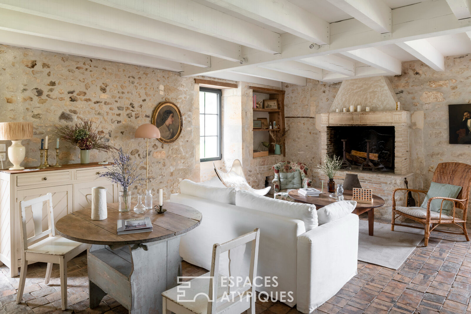 Maison de campagne style brocante