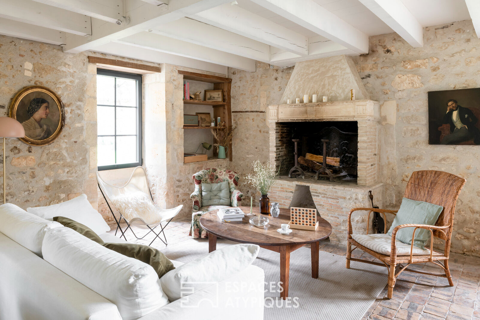 Maison de campagne style brocante
