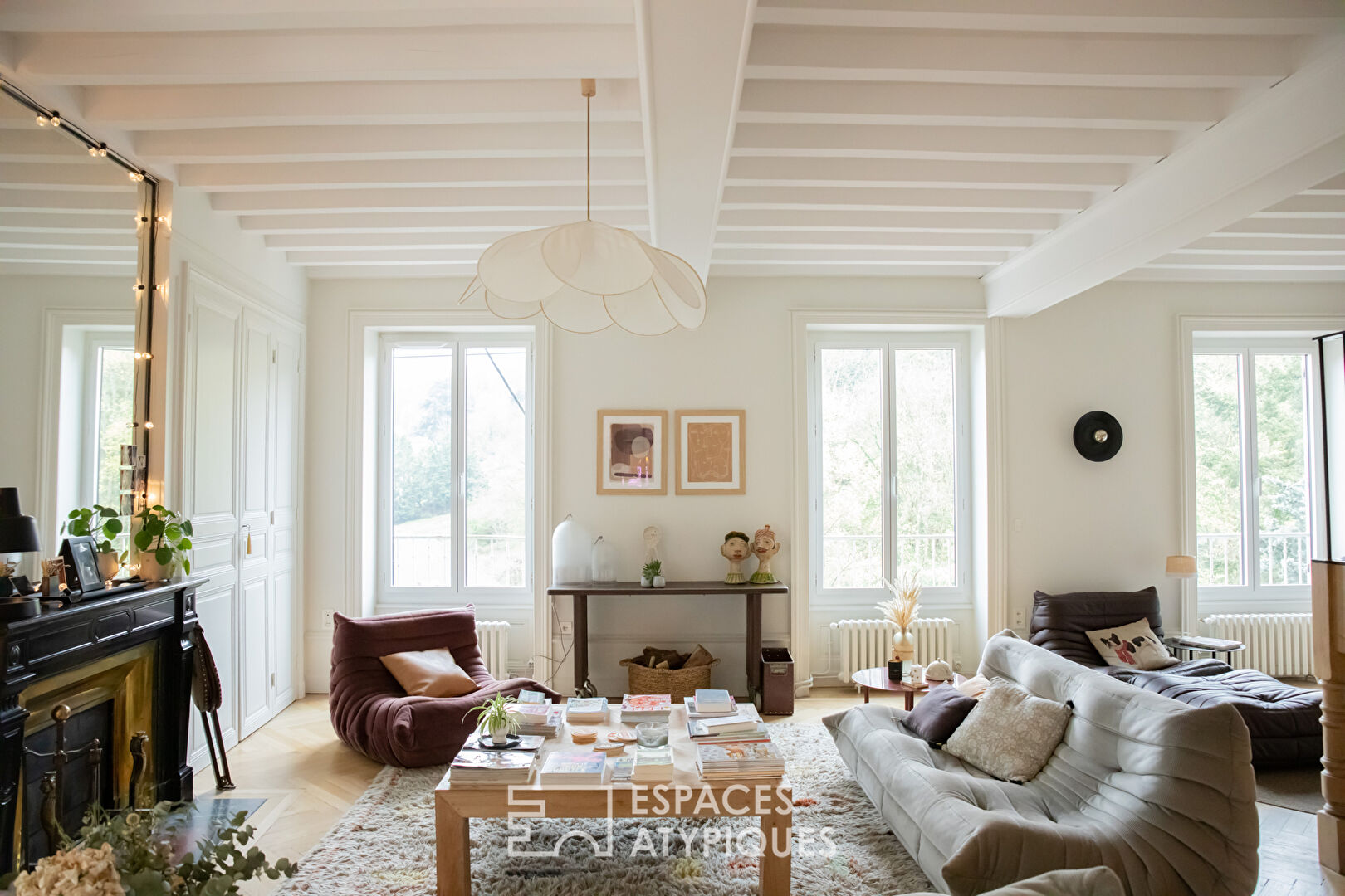 Maison de maître avec son jardin d’hiver
